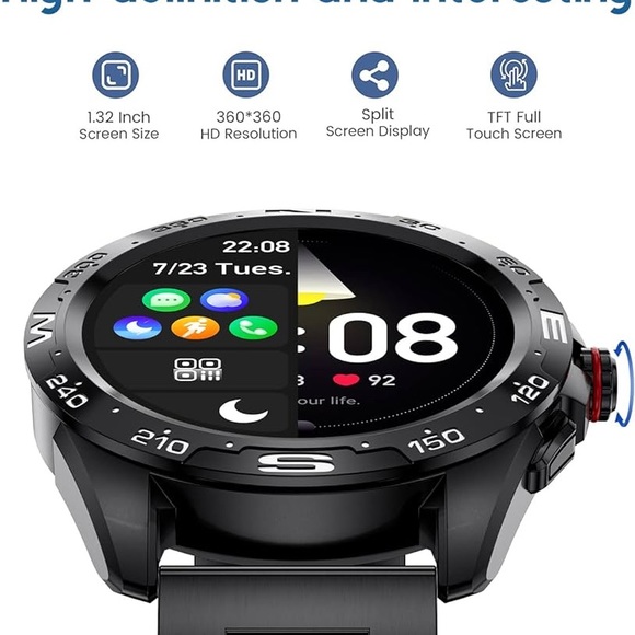 LIGE Smart Watch  for Android + iOS brand new - Picture 5 of 10